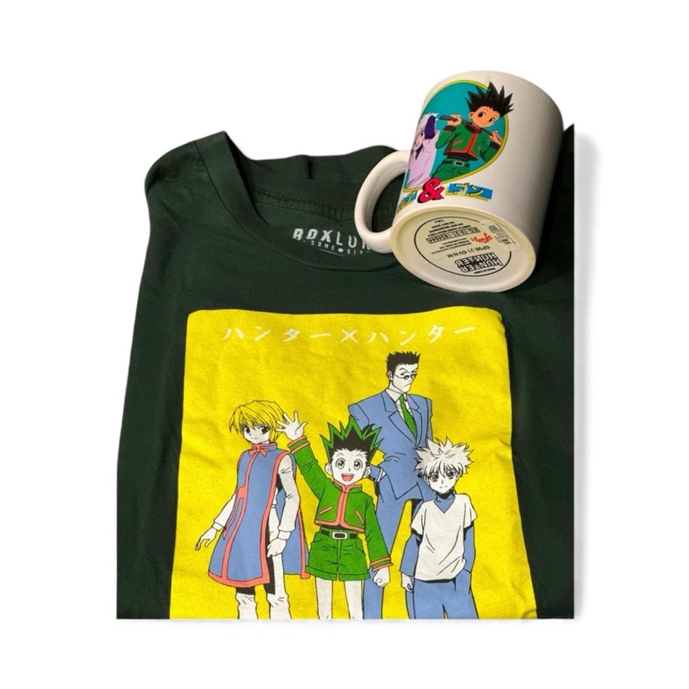 Hunter x Hunter Anime Bundle shirt and mug